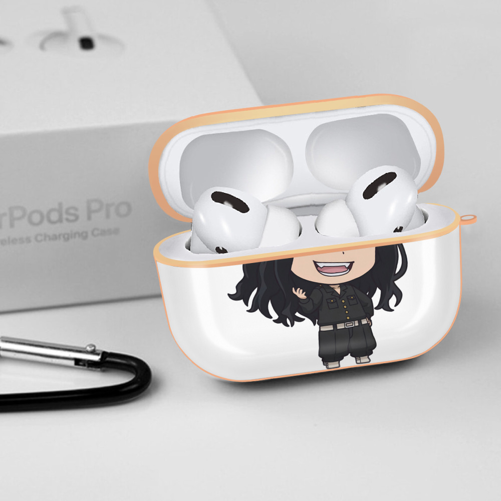 東京リベンジャーズ Tokyo Revengers 【AirPods Pro用】ハードシェル保護ケース｜耐衝撃・防指紋・カラビナ付き商品仕様