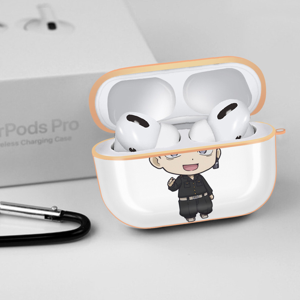 東京リベンジャーズ Tokyo Revengers 【AirPods Pro用】ハードシェル保護ケース｜耐衝撃・防指紋・カラビナ付き商品仕様