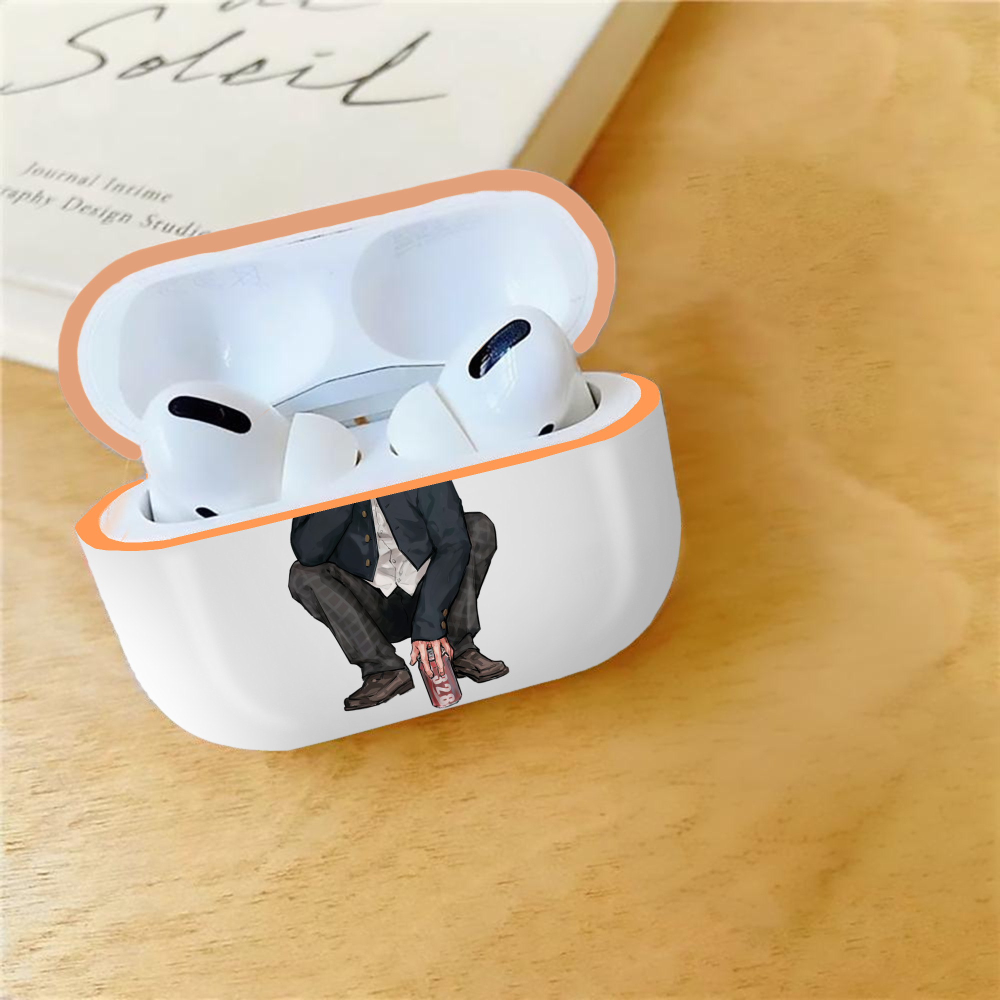 東京リベンジャーズ Tokyo Revengers 【AirPods Pro用】ハードシェル保護ケース｜耐衝撃・防指紋・カラビナ付き商品仕様