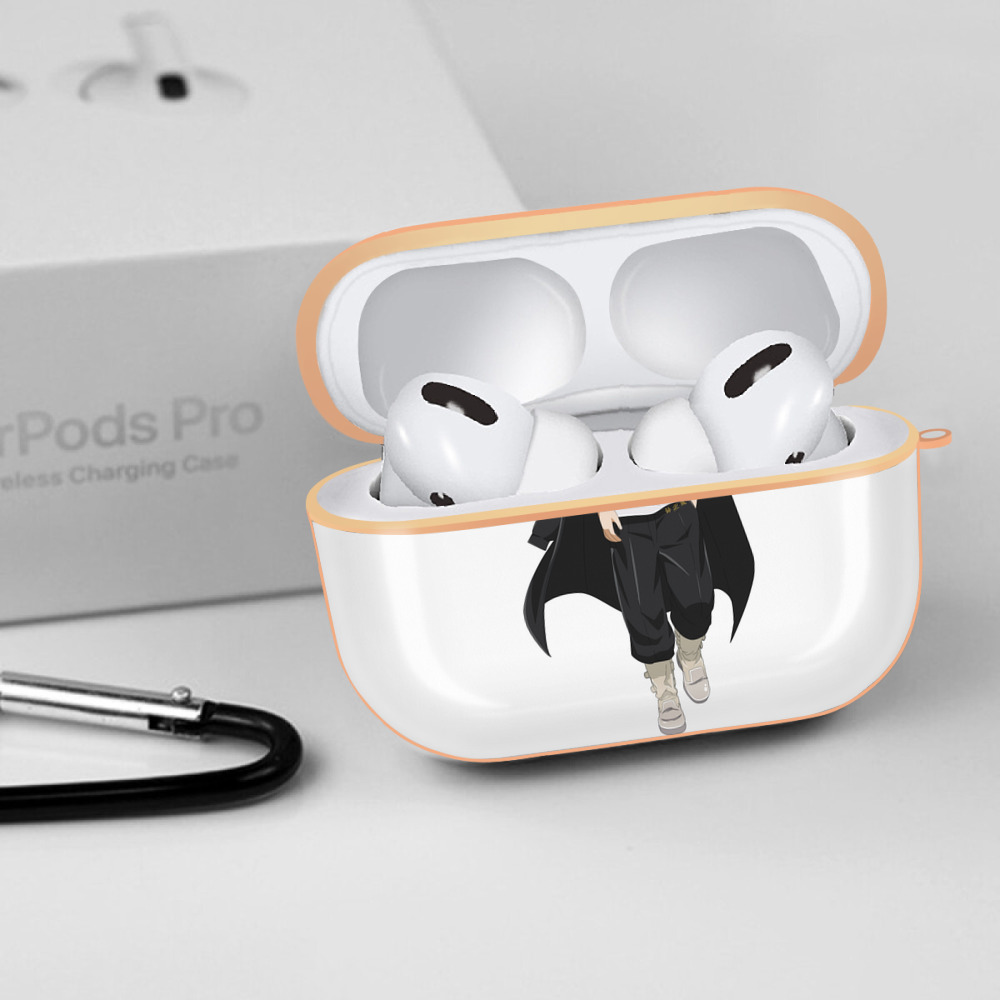 東京リベンジャーズ Tokyo Revengers 【AirPods Pro用】ハードシェル保護ケース｜耐衝撃・防指紋・カラビナ付き商品仕様