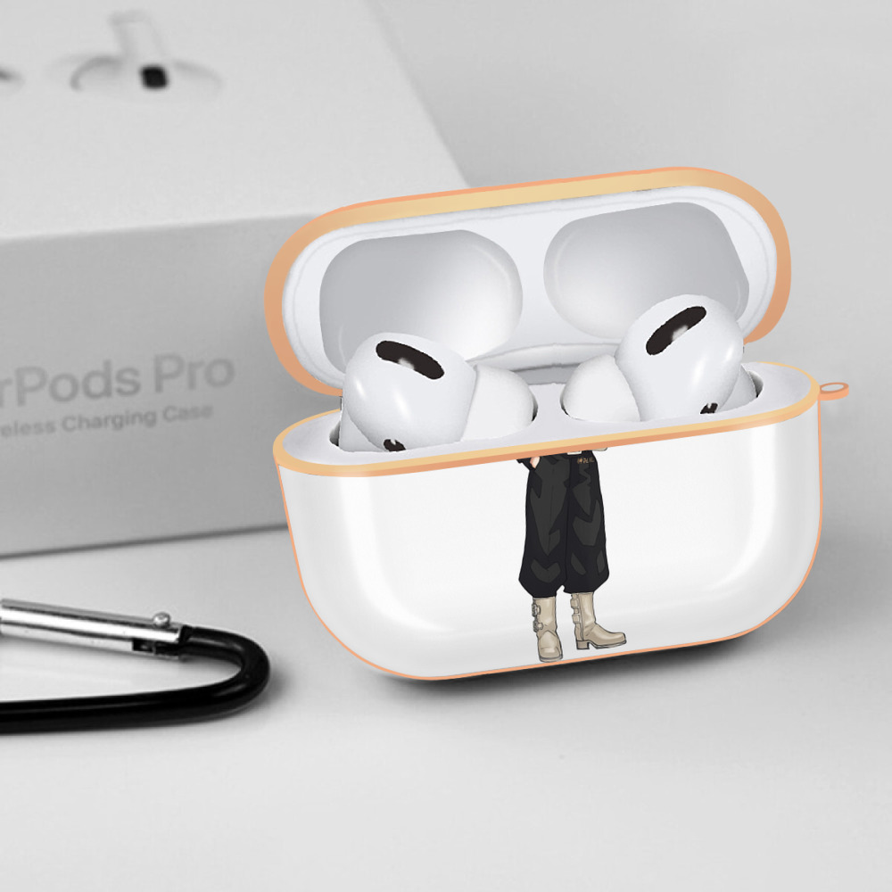 東京リベンジャーズ Tokyo Revengers 【AirPods Pro用】ハードシェル保護ケース｜耐衝撃・防指紋・カラビナ付き商品仕様