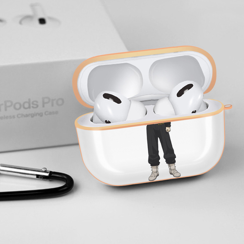 東京リベンジャーズ Tokyo Revengers 【AirPods Pro用】ハードシェル保護ケース｜耐衝撃・防指紋・カラビナ付き商品仕様