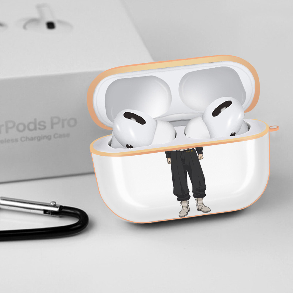 東京リベンジャーズ Tokyo Revengers 【AirPods Pro用】ハードシェル保護ケース｜耐衝撃・防指紋・カラビナ付き商品仕様