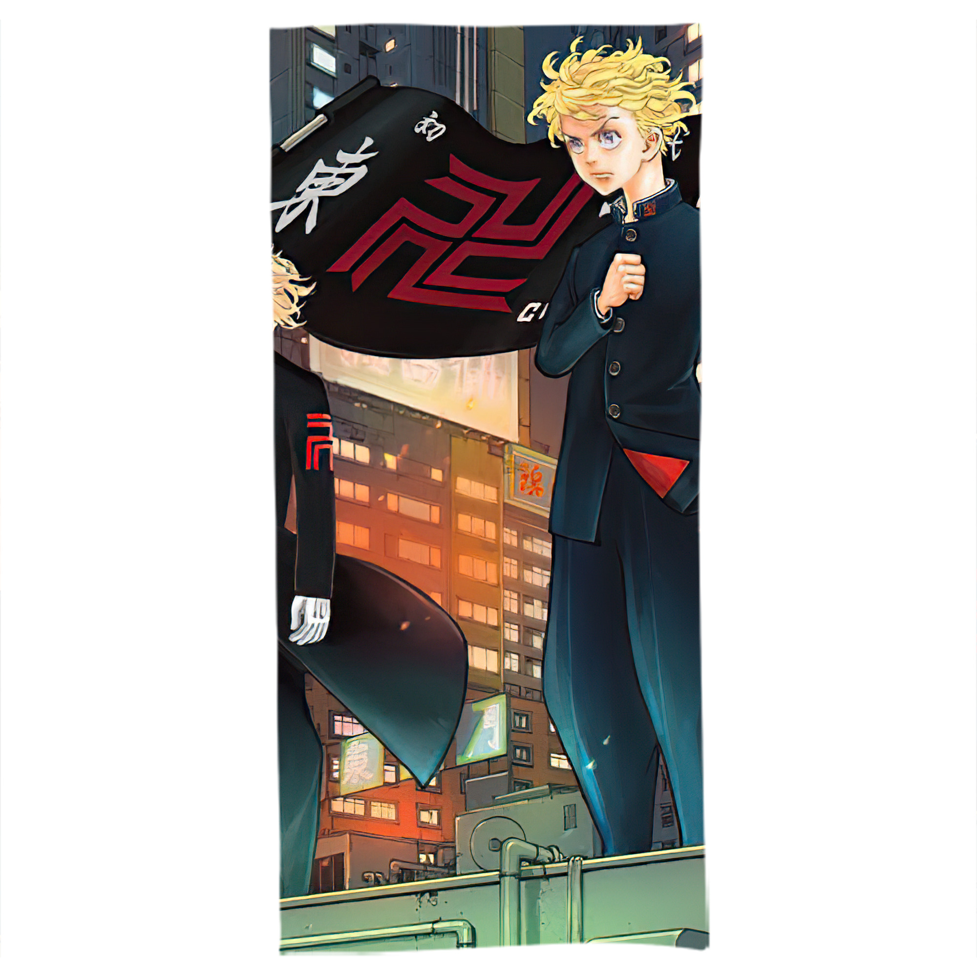 （画像用） 東京リベンジャーズ Tokyo Revengers 大判バスタオル 70×140cm 吸水速乾 柔らかい肌触り