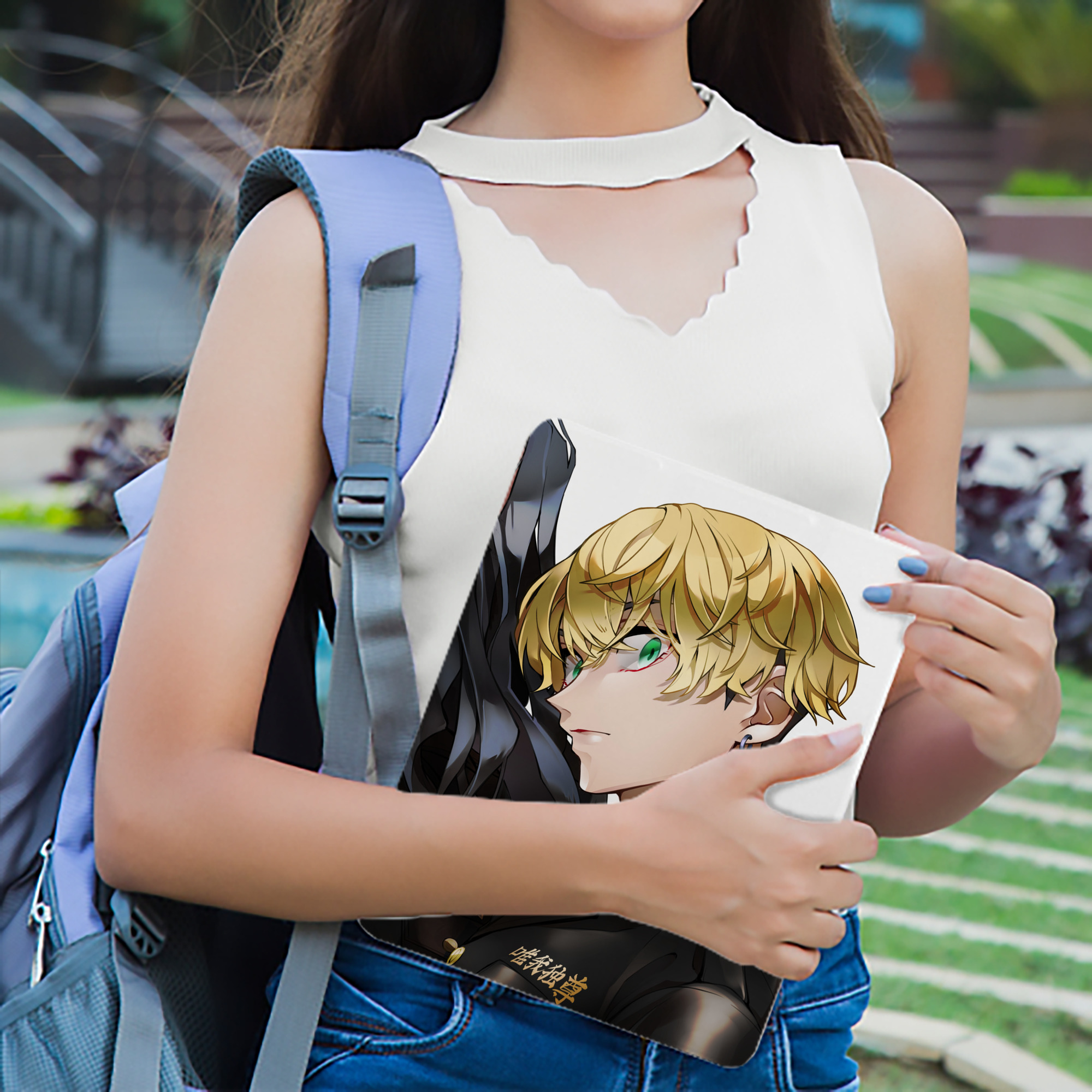 東京リベンジャーズ Tokyo Revengers IPad ケース ブック型 PUレザー TPU 耐衝撃 軽量 薄型 ペン収納なし 全面保護 IPad 各モデル対応