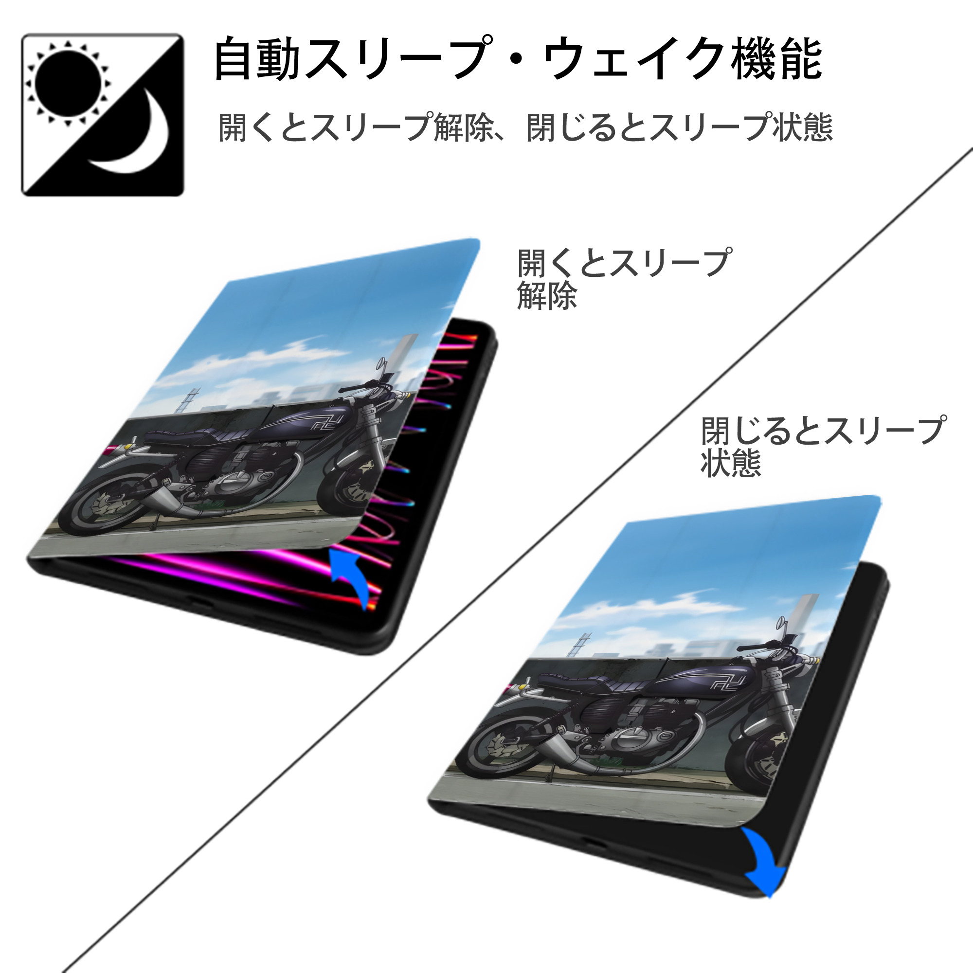 東京リベンジャーズ Tokyo Revengers IPad ケース ブック型 PUレザー TPU 耐衝撃 軽量 薄型 ペン収納なし 全面保護 IPad 各モデル対応
