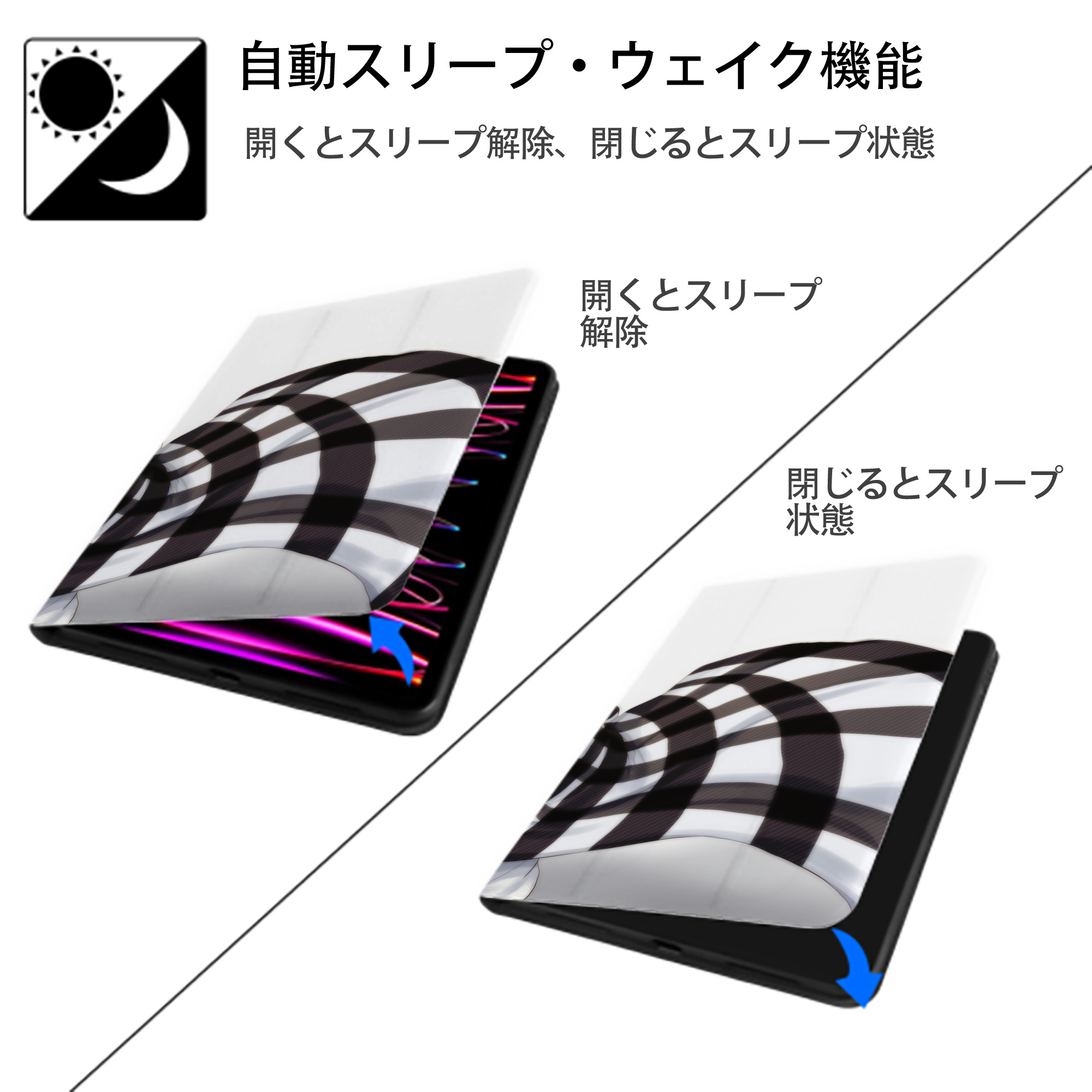 東京リベンジャーズ Tokyo Revengers IPad ケース ブック型 PUレザー TPU 耐衝撃 軽量 薄型 ペン収納なし 全面保護 IPad 各モデル対応