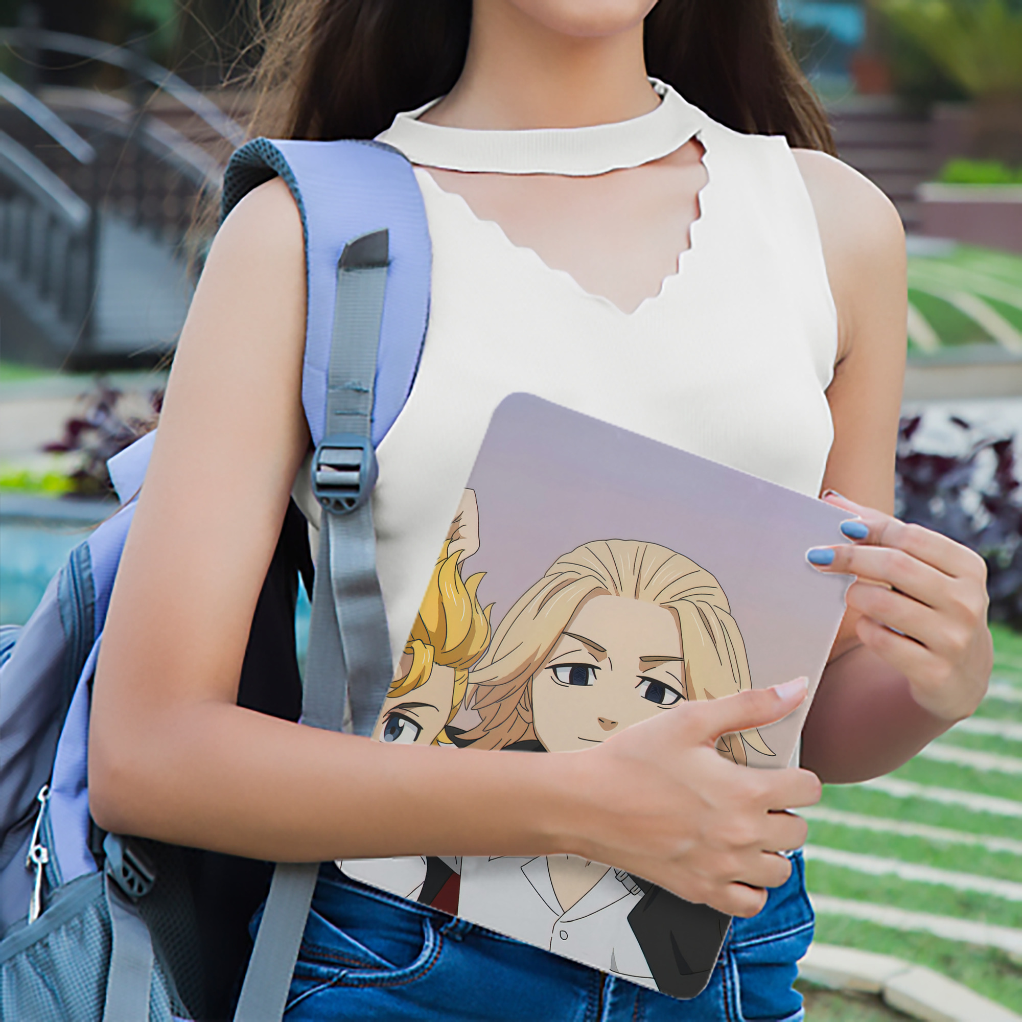 東京リベンジャーズ Tokyo Revengers IPad ケース ブック型 PUレザー TPU 耐衝撃 軽量 薄型 ペン収納なし 全面保護 IPad 各モデル対応
