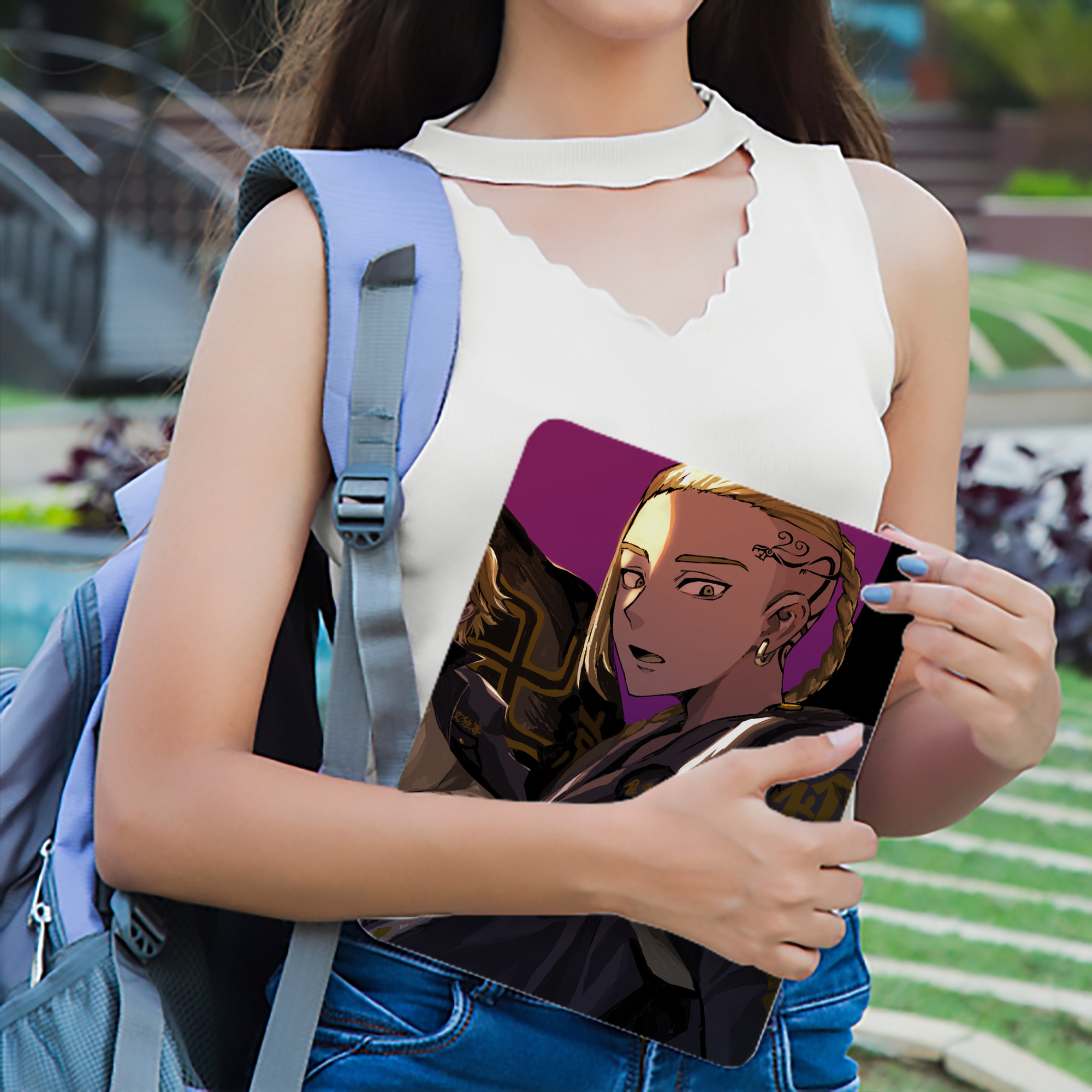 東京リベンジャーズ Tokyo Revengers IPad ケース ブック型 PUレザー TPU 耐衝撃 軽量 薄型 ペン収納なし 全面保護 IPad 各モデル対応