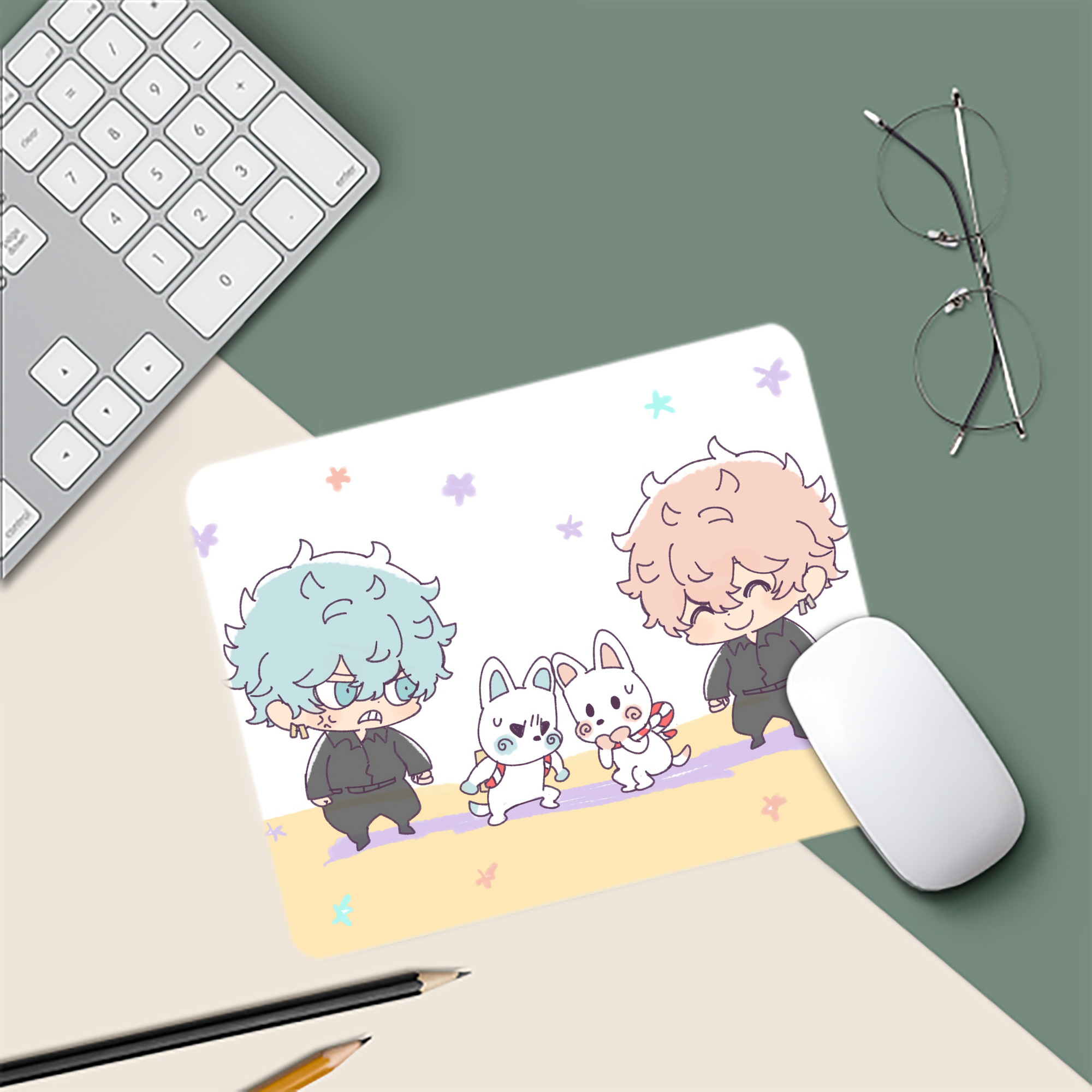 東京リベンジャーズ Tokyo Revengers マウスパッド ステッチ加工 ラバー素材 防水 滑り止め 超薄型 ゲーミング/オフィス対応