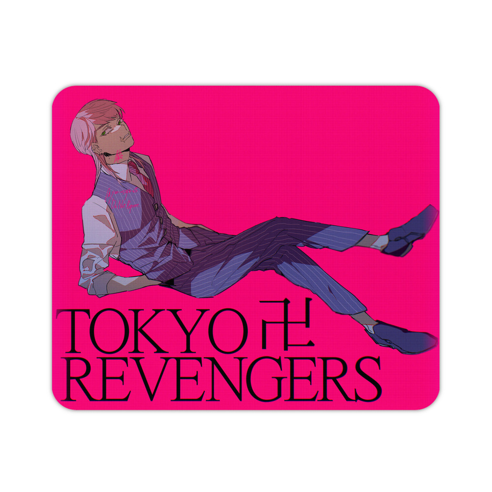 （画像用） 東京リベンジャーズ Tokyo Revengers マウスパッド ステッチ加工 ラバー素材 防水 滑り止め 超薄型 ゲーミング/オフィス対応