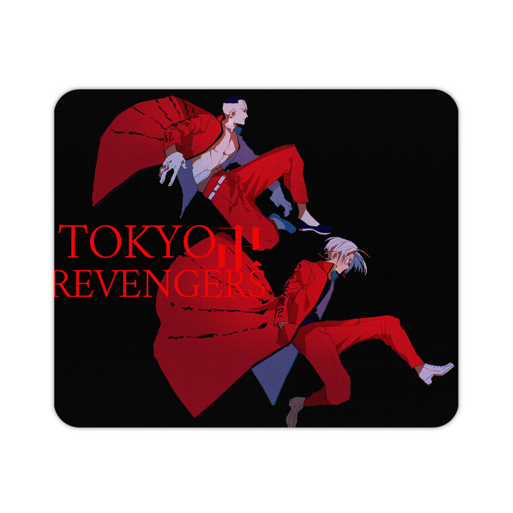 （画像用） 東京リベンジャーズ Tokyo Revengers マウスパッド ステッチ加工 ラバー素材 防水 滑り止め 超薄型 ゲーミング/オフィス対応