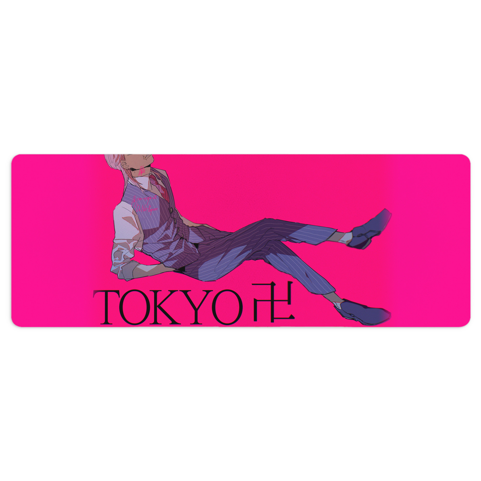 （画像用） 東京リベンジャーズ Tokyo Revengers ステッチ加工 大判デスクマット／滑り止めマウスパッド