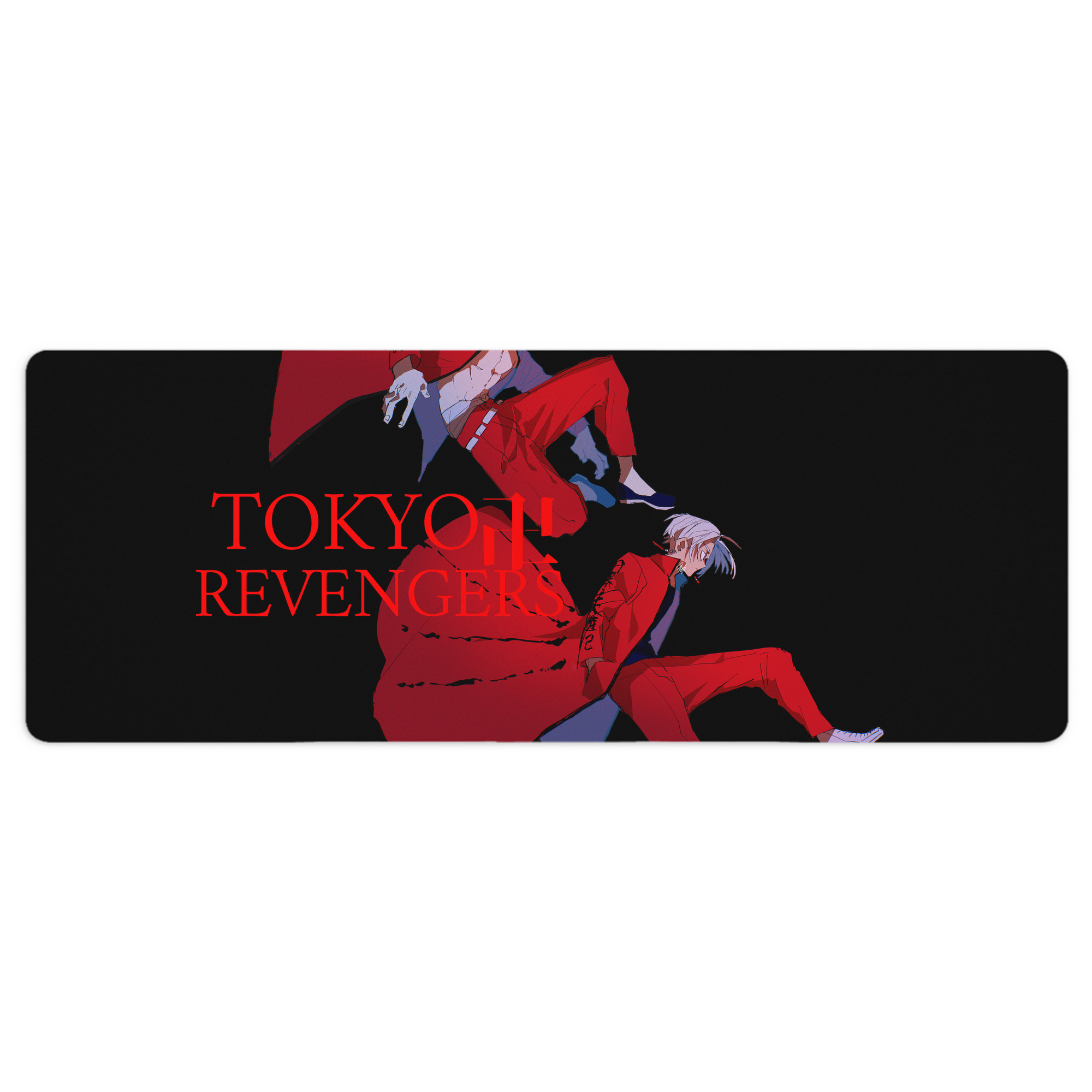 （画像用） 東京リベンジャーズ Tokyo Revengers ステッチ加工 大判デスクマット／滑り止めマウスパッド