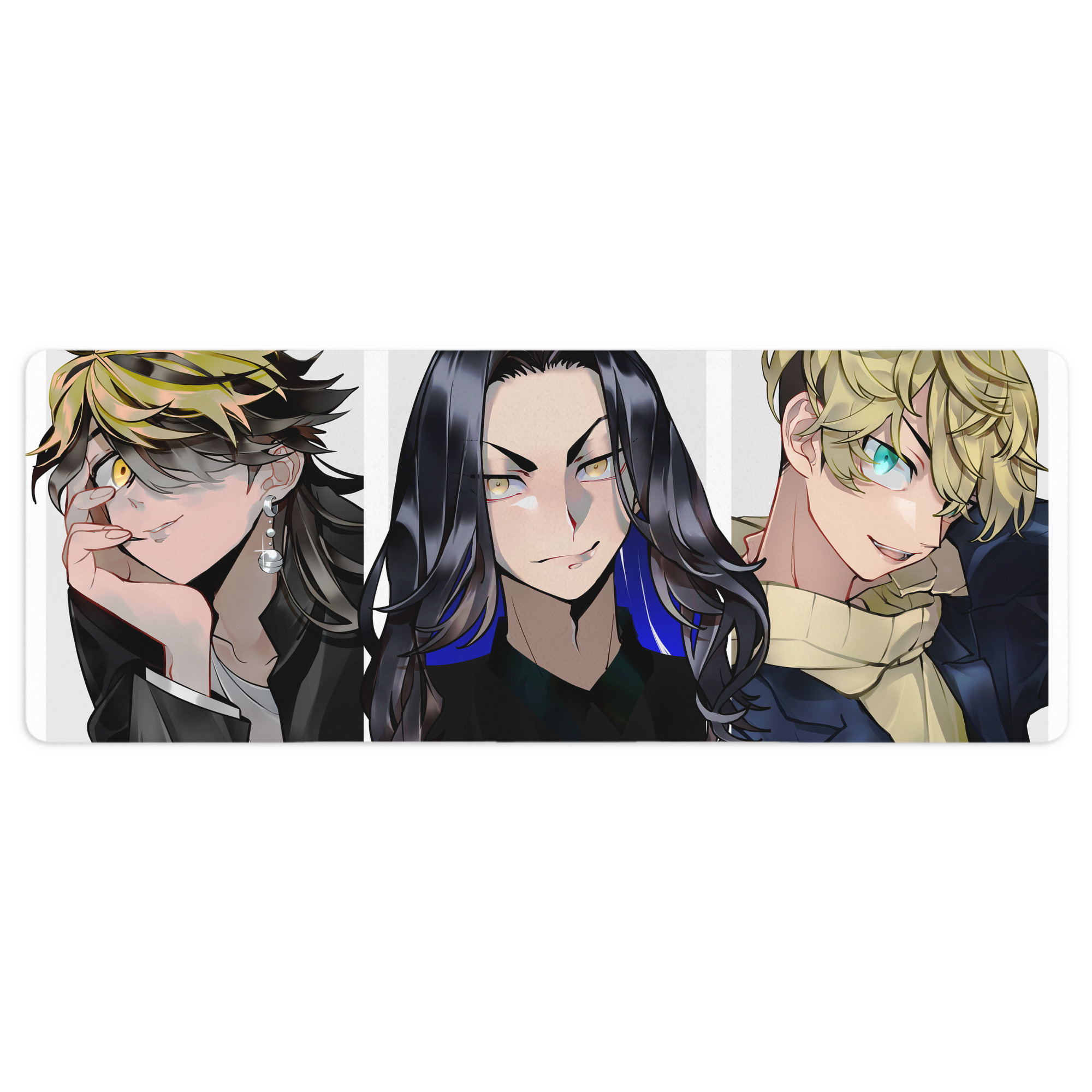 （画像用） 東京リベンジャーズ Tokyo Revengers ステッチ加工 大判デスクマット／滑り止めマウスパッド