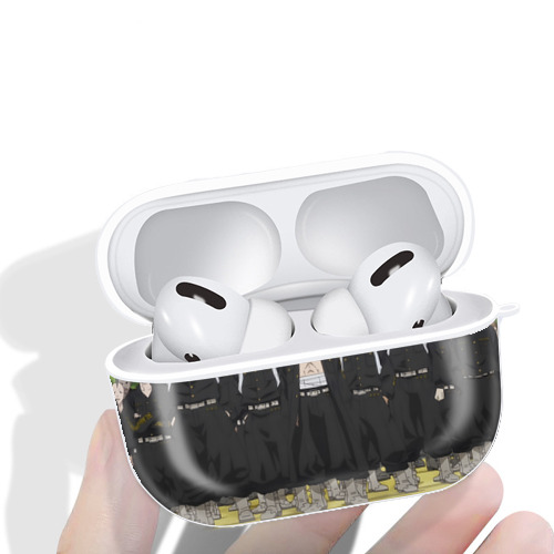 東京リベンジャーズ Tokyo Revengers 【AirPods Pro用】ハードシェル保護ケース 耐衝撃・防指紋・カラビナ付き商品仕様