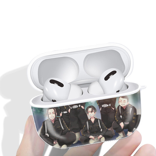 東京リベンジャーズ Tokyo Revengers 【AirPods Pro用】ハードシェル保護ケース 耐衝撃・防指紋・カラビナ付き商品仕様
