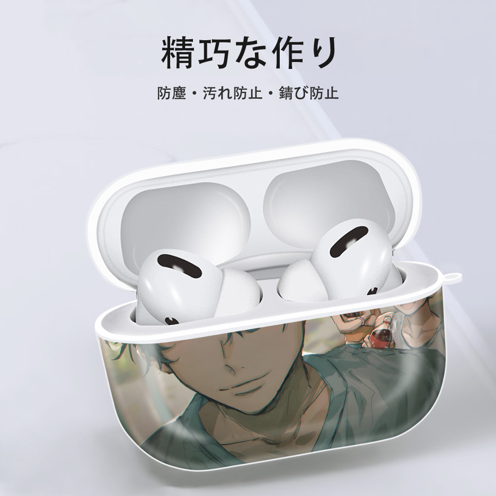 東京リベンジャーズ Tokyo Revengers 【AirPods Pro用】ハードシェル保護ケース 耐衝撃・防指紋・カラビナ付き商品仕様