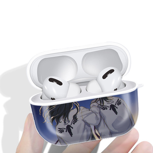 東京リベンジャーズ Tokyo Revengers 【AirPods Pro用】ハードシェル保護ケース 耐衝撃・防指紋・カラビナ付き商品仕様