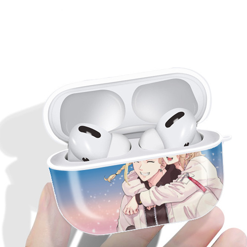 東京リベンジャーズ Tokyo Revengers 【AirPods Pro用】ハードシェル保護ケース 耐衝撃・防指紋・カラビナ付き商品仕様