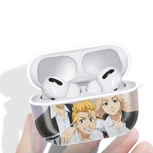 東京リベンジャーズ Tokyo Revengers 【AirPods Pro用】ハードシェル保護ケース 耐衝撃・防指紋・カラビナ付き商品仕様