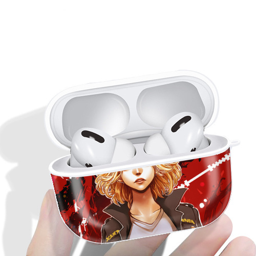 東京リベンジャーズ Tokyo Revengers 【AirPods Pro用】ハードシェル保護ケース 耐衝撃・防指紋・カラビナ付き商品仕様