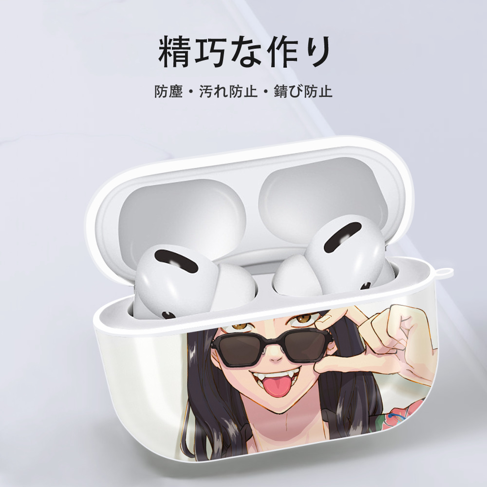 東京リベンジャーズ Tokyo Revengers 【AirPods Pro用】ハードシェル保護ケース 耐衝撃・防指紋・カラビナ付き商品仕様