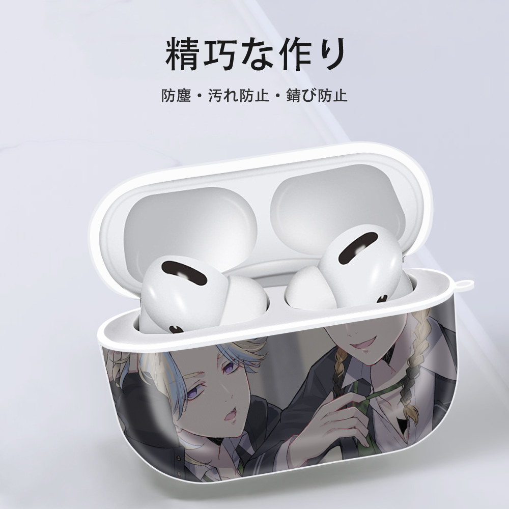 東京リベンジャーズ Tokyo Revengers 【AirPods Pro用】ハードシェル保護ケース 耐衝撃・防指紋・カラビナ付き商品仕様