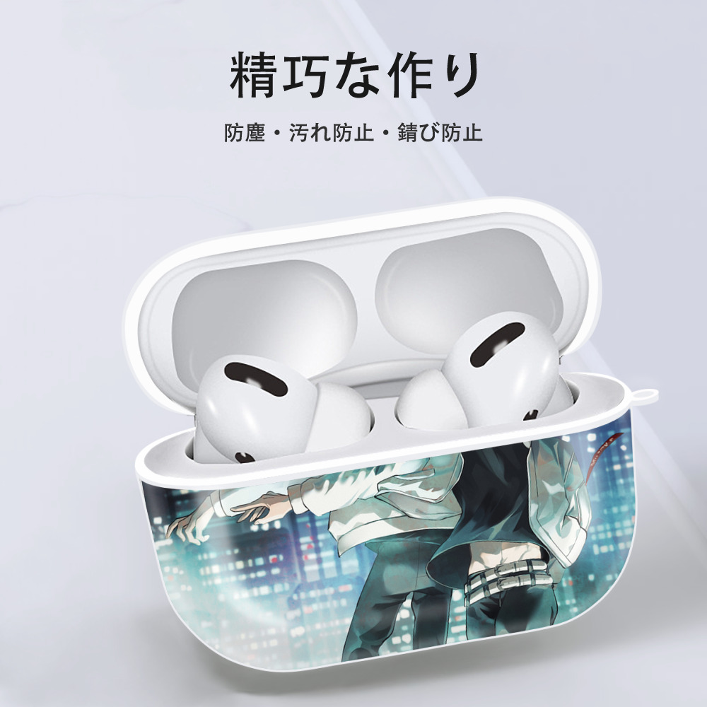 東京リベンジャーズ Tokyo Revengers 【AirPods Pro用】ハードシェル保護ケース 耐衝撃・防指紋・カラビナ付き商品仕様