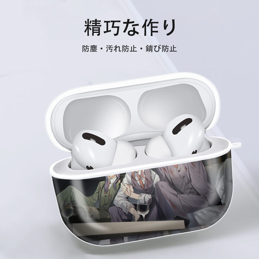 東京リベンジャーズ Tokyo Revengers 【AirPods Pro用】ハードシェル保護ケース 耐衝撃・防指紋・カラビナ付き商品仕様