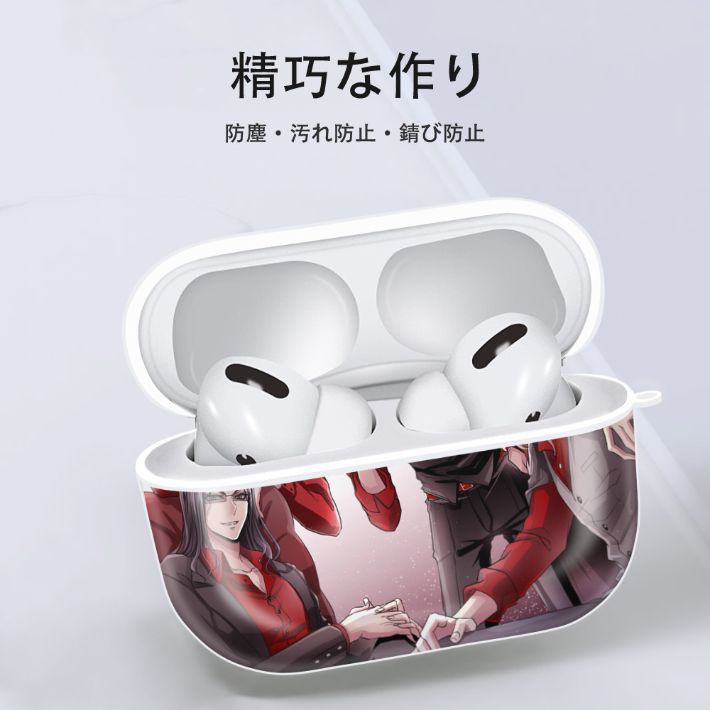 東京リベンジャーズ Tokyo Revengers 【AirPods Pro用】ハードシェル保護ケース 耐衝撃・防指紋・カラビナ付き商品仕様
