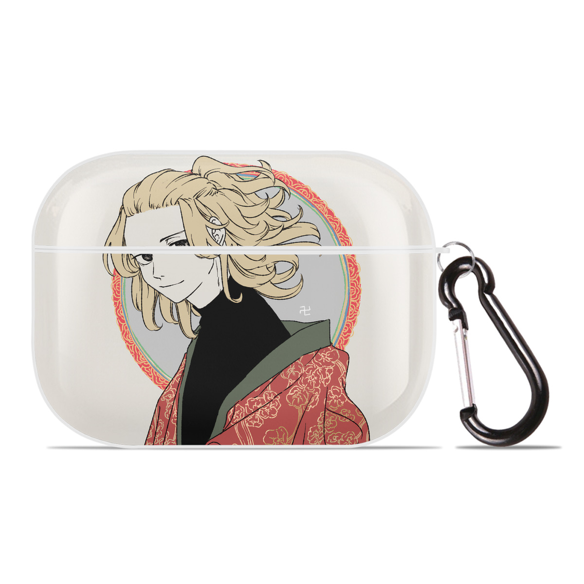 （画像用） 東京リベンジャーズ Tokyo Revengers 【AirPods Pro用】ハードシェル保護ケース 耐衝撃・防指紋・カラビナ付き商品仕様