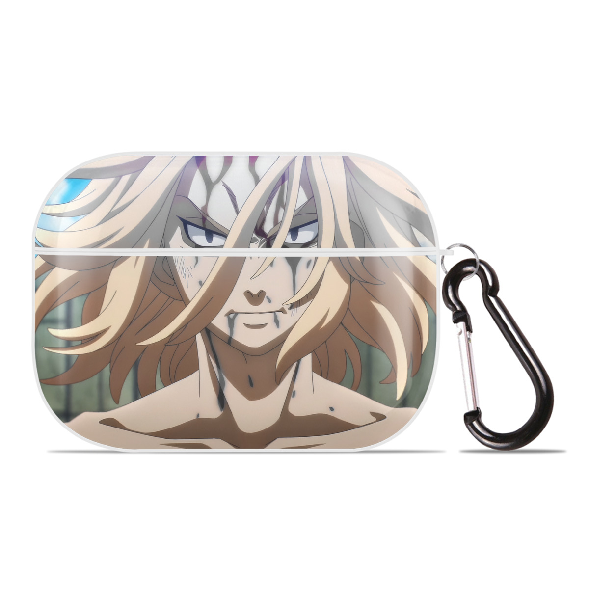 （画像用） 東京リベンジャーズ Tokyo Revengers 【AirPods Pro用】ハードシェル保護ケース 耐衝撃・防指紋・カラビナ付き商品仕様