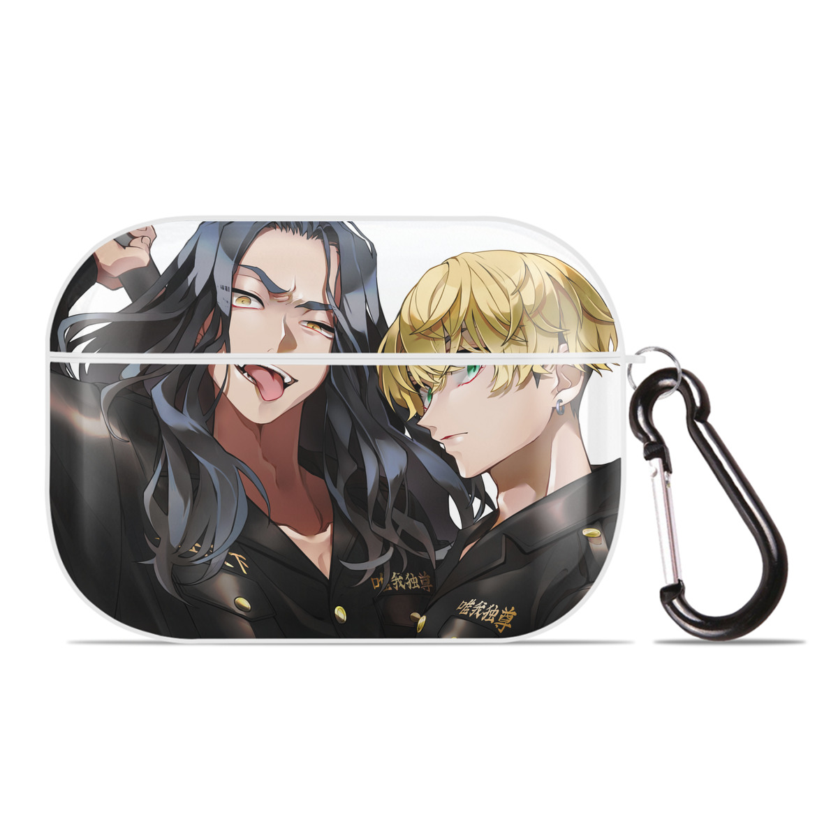 （画像用） 東京リベンジャーズ Tokyo Revengers 【AirPods Pro用】ハードシェル保護ケース 耐衝撃・防指紋・カラビナ付き商品仕様