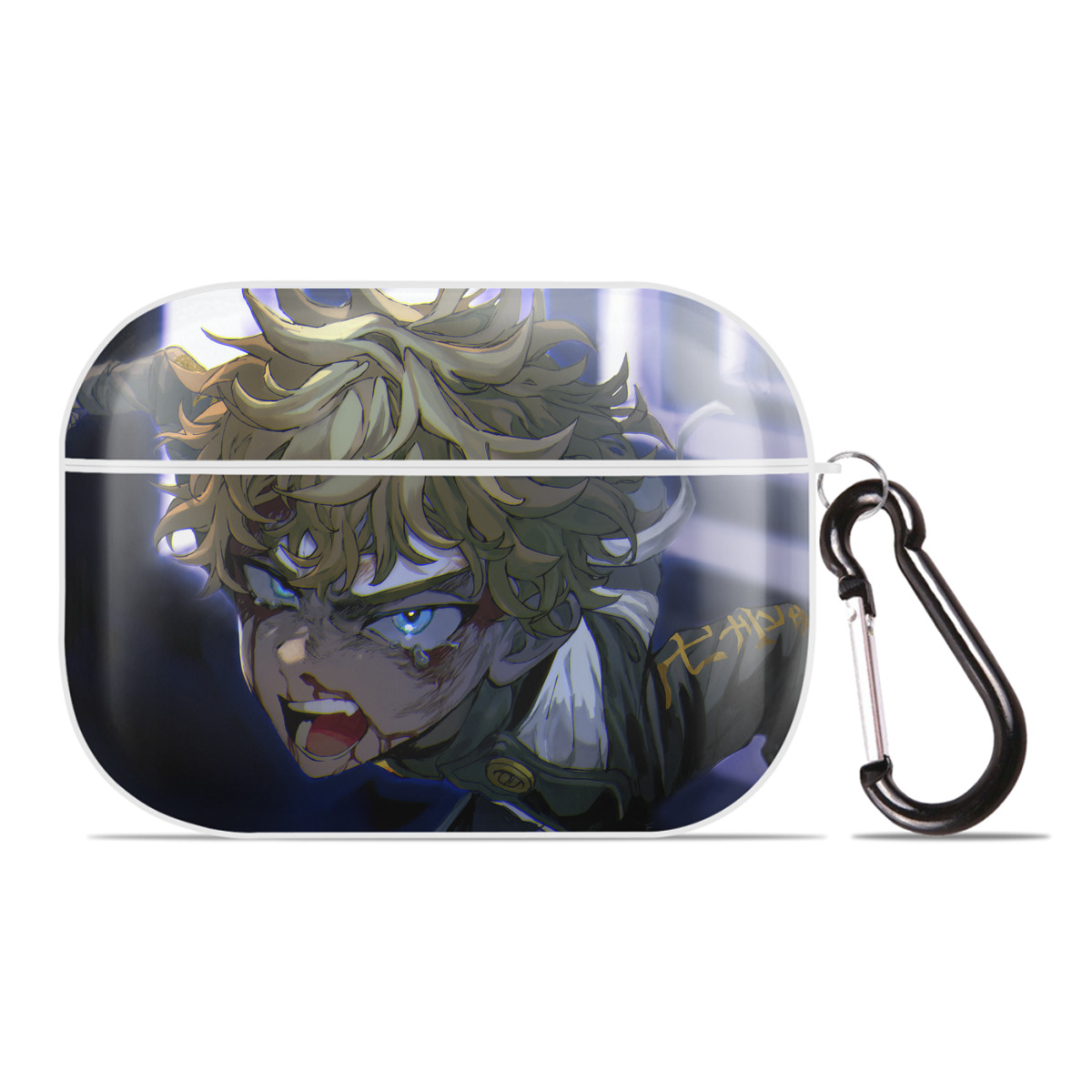 （画像用） 東京リベンジャーズ Tokyo Revengers 【AirPods Pro用】ハードシェル保護ケース 耐衝撃・防指紋・カラビナ付き商品仕様