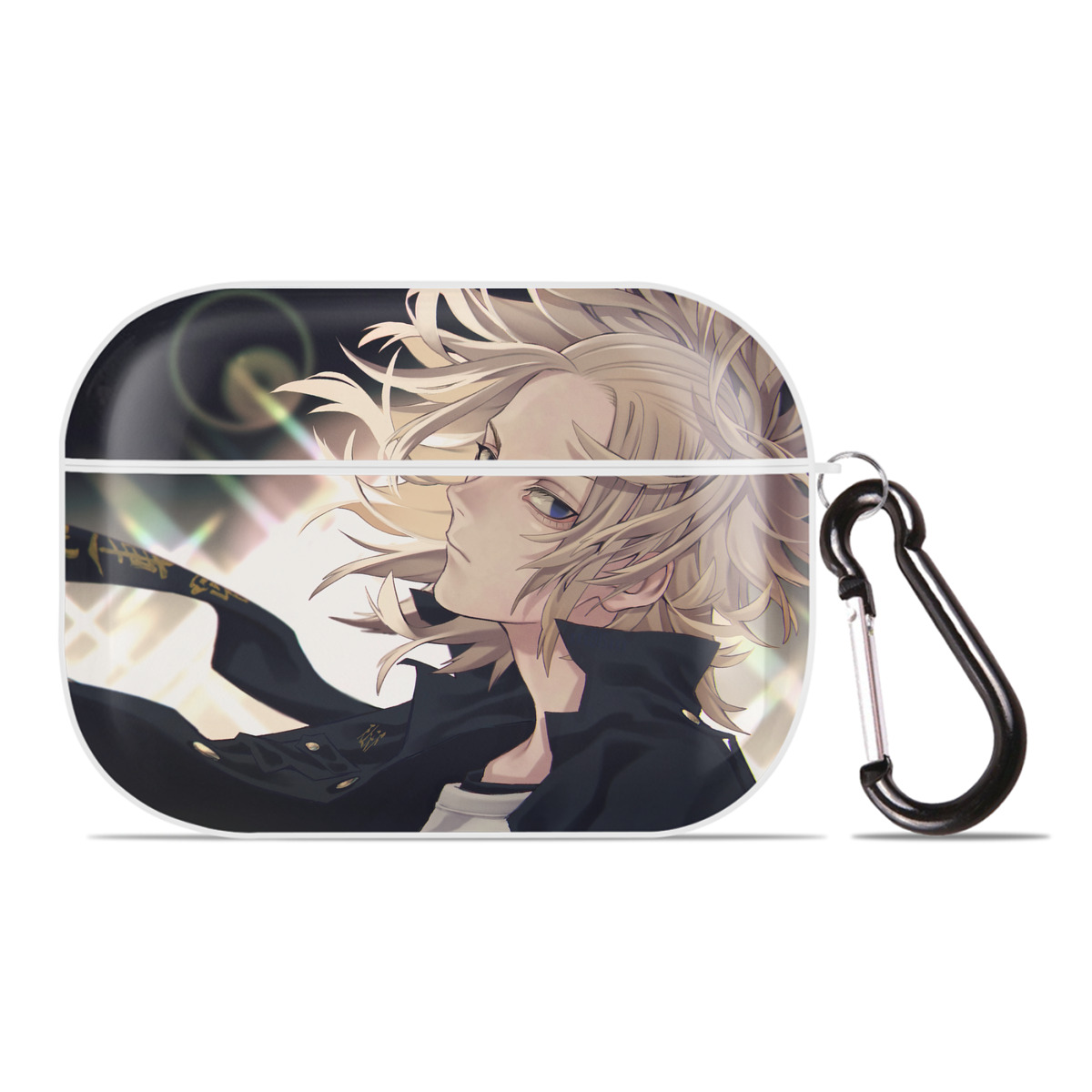 （画像用） 東京リベンジャーズ Tokyo Revengers 【AirPods Pro用】ハードシェル保護ケース 耐衝撃・防指紋・カラビナ付き商品仕様