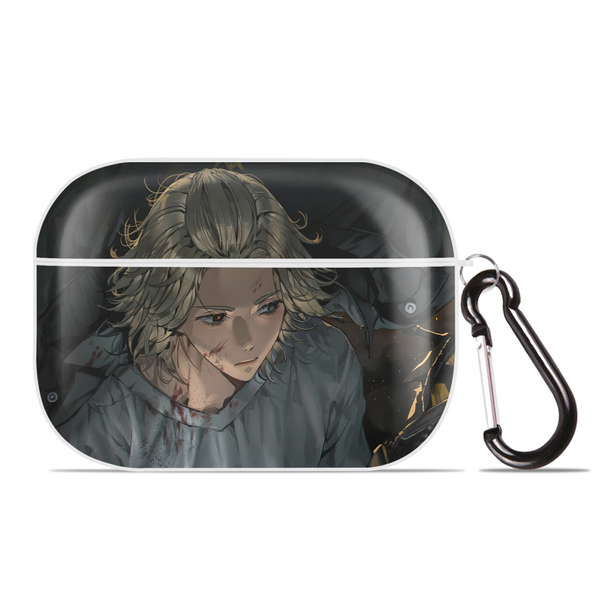 （画像用） 東京リベンジャーズ Tokyo Revengers 【AirPods Pro用】ハードシェル保護ケース 耐衝撃・防指紋・カラビナ付き商品仕様