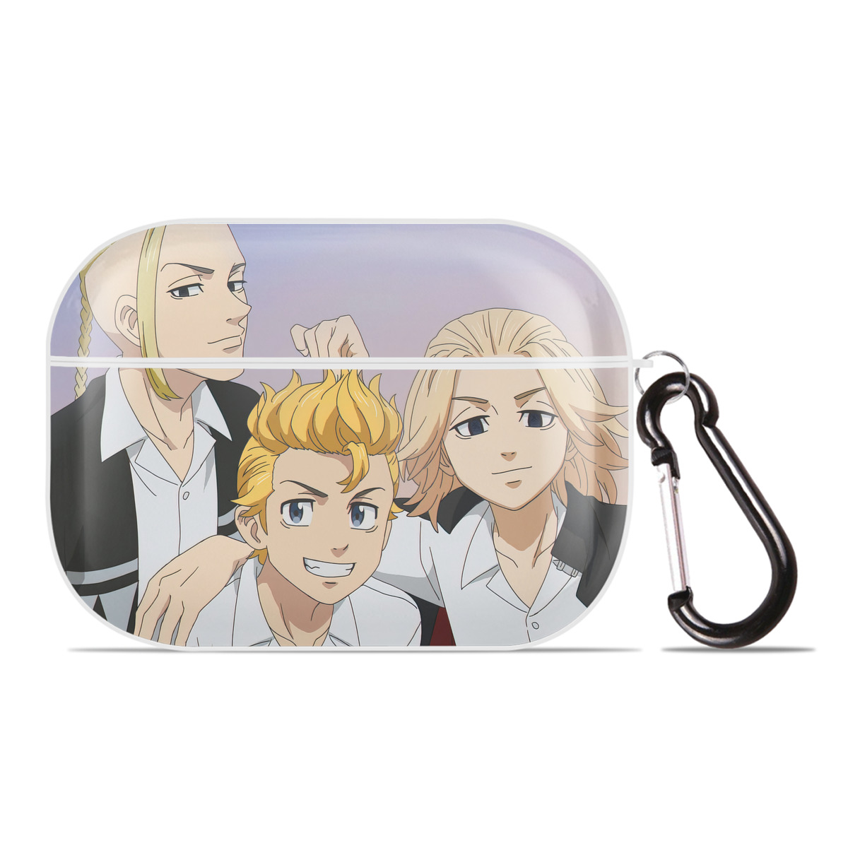 （画像用） 東京リベンジャーズ Tokyo Revengers 【AirPods Pro用】ハードシェル保護ケース 耐衝撃・防指紋・カラビナ付き商品仕様