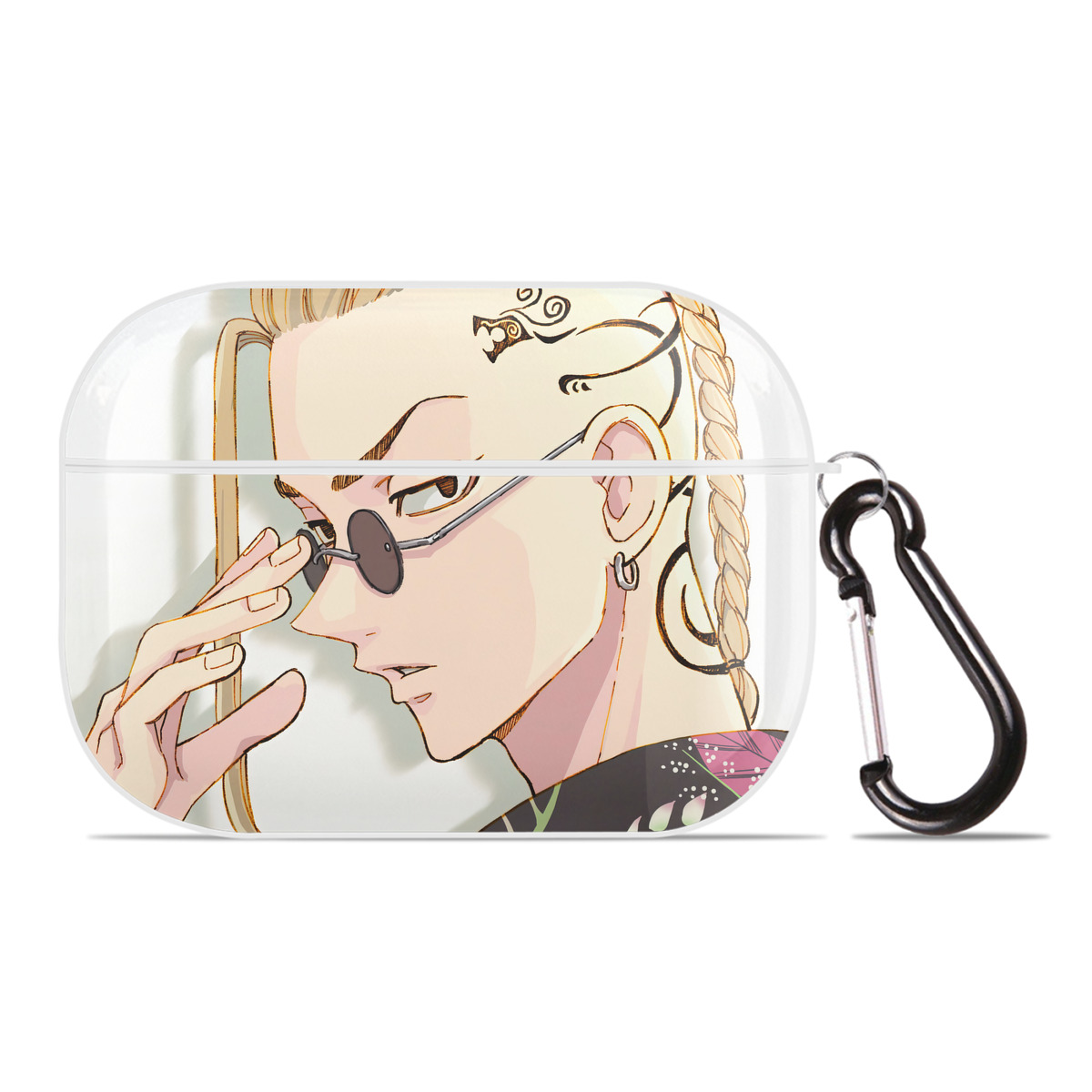 （画像用） 東京リベンジャーズ Tokyo Revengers 【AirPods Pro用】ハードシェル保護ケース 耐衝撃・防指紋・カラビナ付き商品仕様