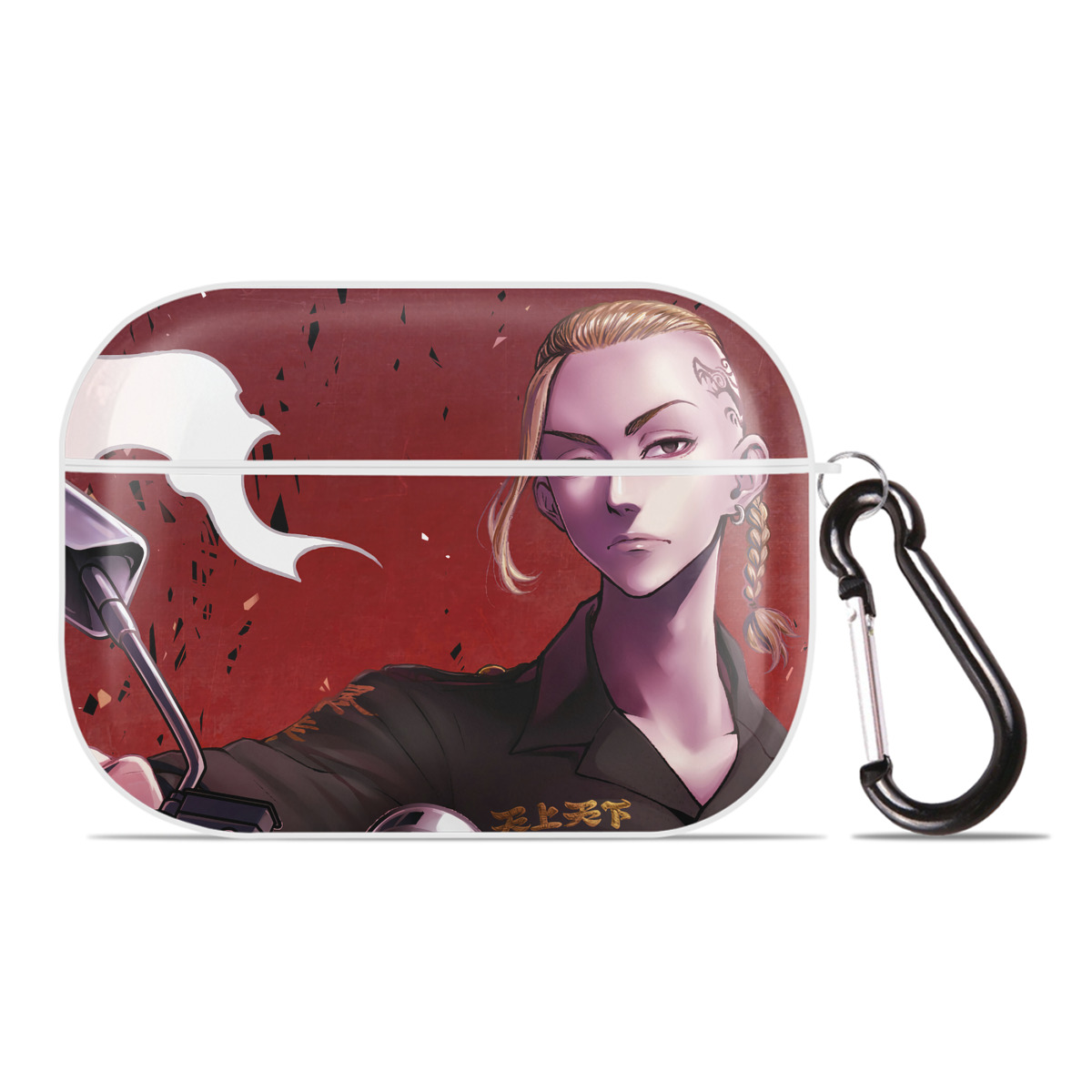 （画像用） 東京リベンジャーズ Tokyo Revengers 【AirPods Pro用】ハードシェル保護ケース 耐衝撃・防指紋・カラビナ付き商品仕様