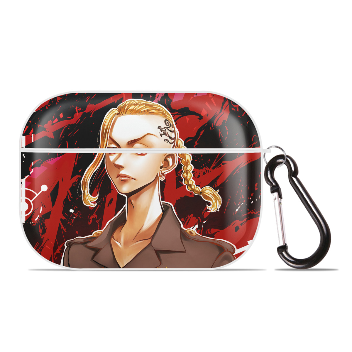 （画像用） 東京リベンジャーズ Tokyo Revengers 【AirPods Pro用】ハードシェル保護ケース 耐衝撃・防指紋・カラビナ付き商品仕様
