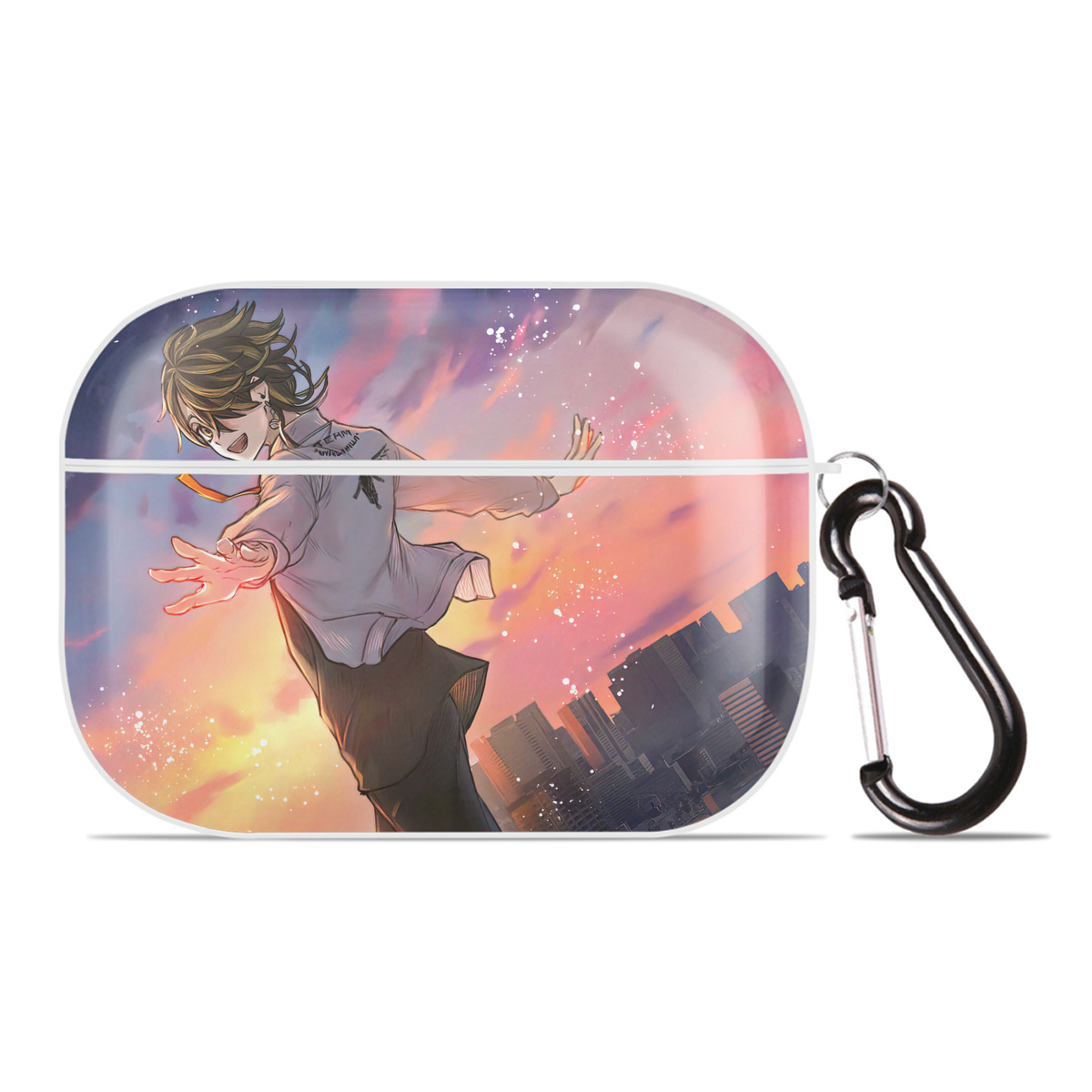 （画像用） 東京リベンジャーズ Tokyo Revengers 【AirPods Pro用】ハードシェル保護ケース 耐衝撃・防指紋・カラビナ付き商品仕様
