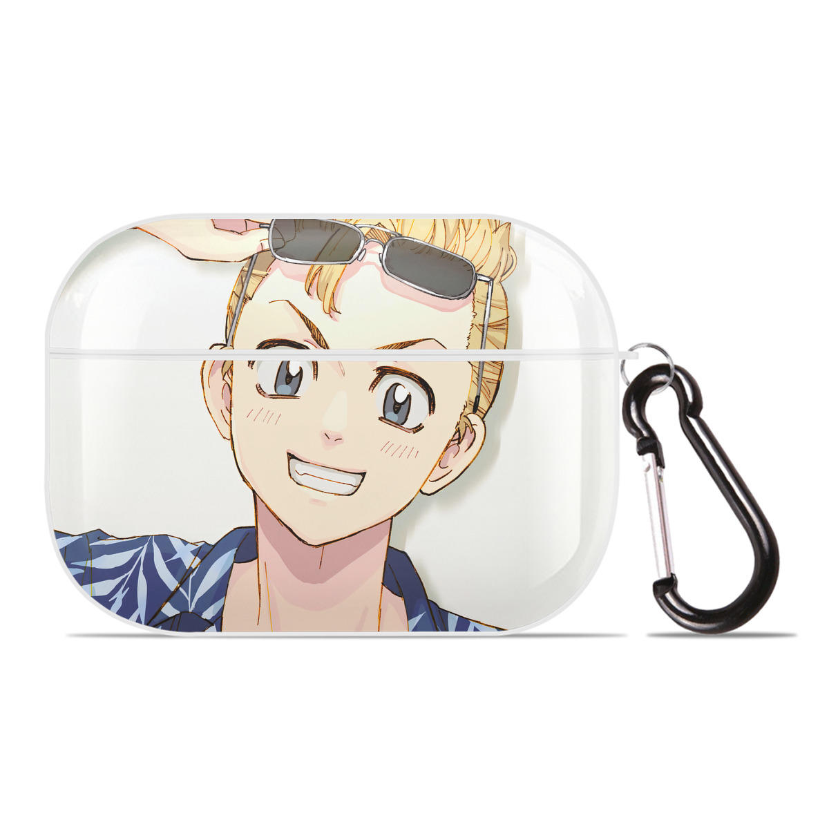 （画像用） 東京リベンジャーズ Tokyo Revengers 【AirPods Pro用】ハードシェル保護ケース 耐衝撃・防指紋・カラビナ付き商品仕様