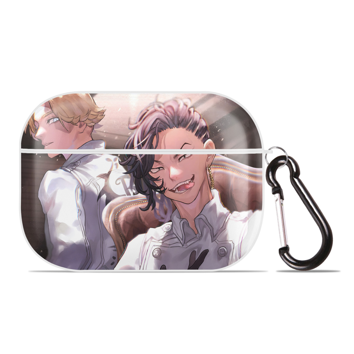 （画像用） 東京リベンジャーズ Tokyo Revengers 【AirPods Pro用】ハードシェル保護ケース 耐衝撃・防指紋・カラビナ付き商品仕様