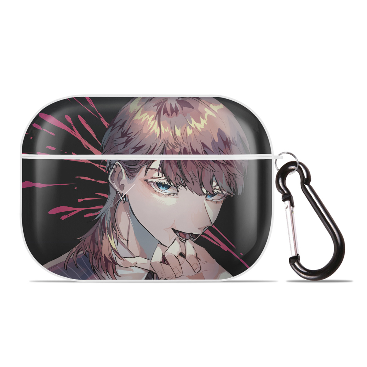 （画像用） 東京リベンジャーズ Tokyo Revengers 【AirPods Pro用】ハードシェル保護ケース 耐衝撃・防指紋・カラビナ付き商品仕様