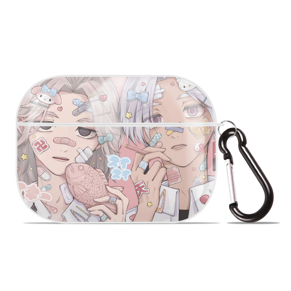 （画像用） 東京リベンジャーズ Tokyo Revengers 【AirPods Pro用】ハードシェル保護ケース 耐衝撃・防指紋・カラビナ付き商品仕様