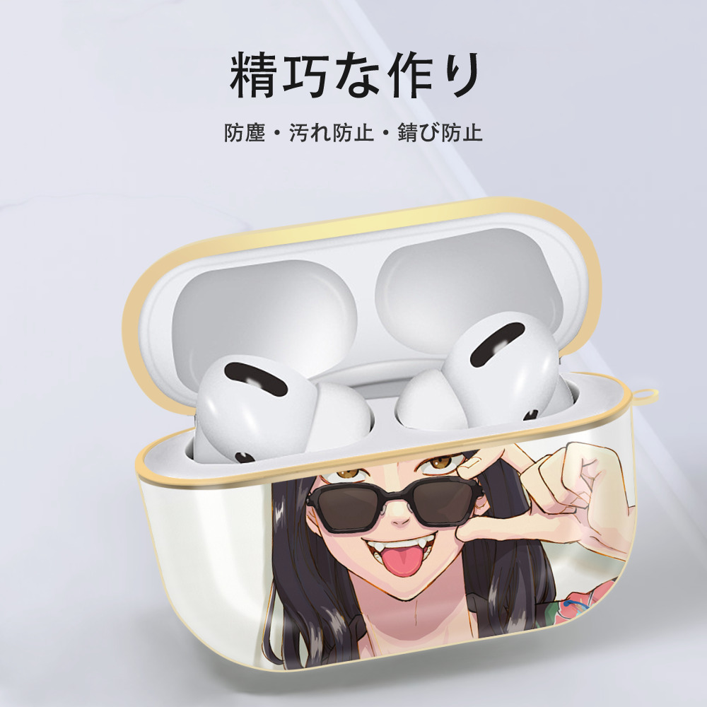東京リベンジャーズ Tokyo Revengers 【AirPods Pro用】ハードシェル保護ケース｜耐衝撃・防指紋・カラビナ付き商品仕様