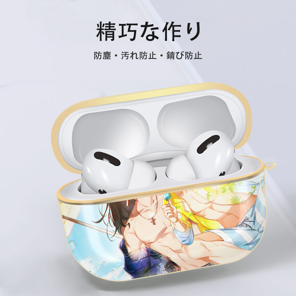 東京リベンジャーズ Tokyo Revengers 【AirPods Pro用】ハードシェル保護ケース｜耐衝撃・防指紋・カラビナ付き商品仕様