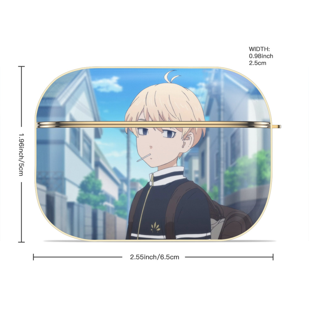 東京リベンジャーズ Tokyo Revengers 【AirPods Pro用】ハードシェル保護ケース｜耐衝撃・防指紋・カラビナ付き商品仕様