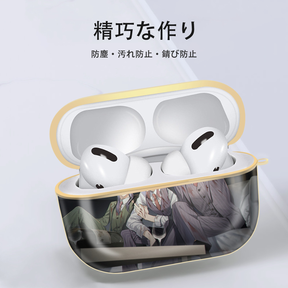 東京リベンジャーズ Tokyo Revengers 【AirPods Pro用】ハードシェル保護ケース｜耐衝撃・防指紋・カラビナ付き商品仕様